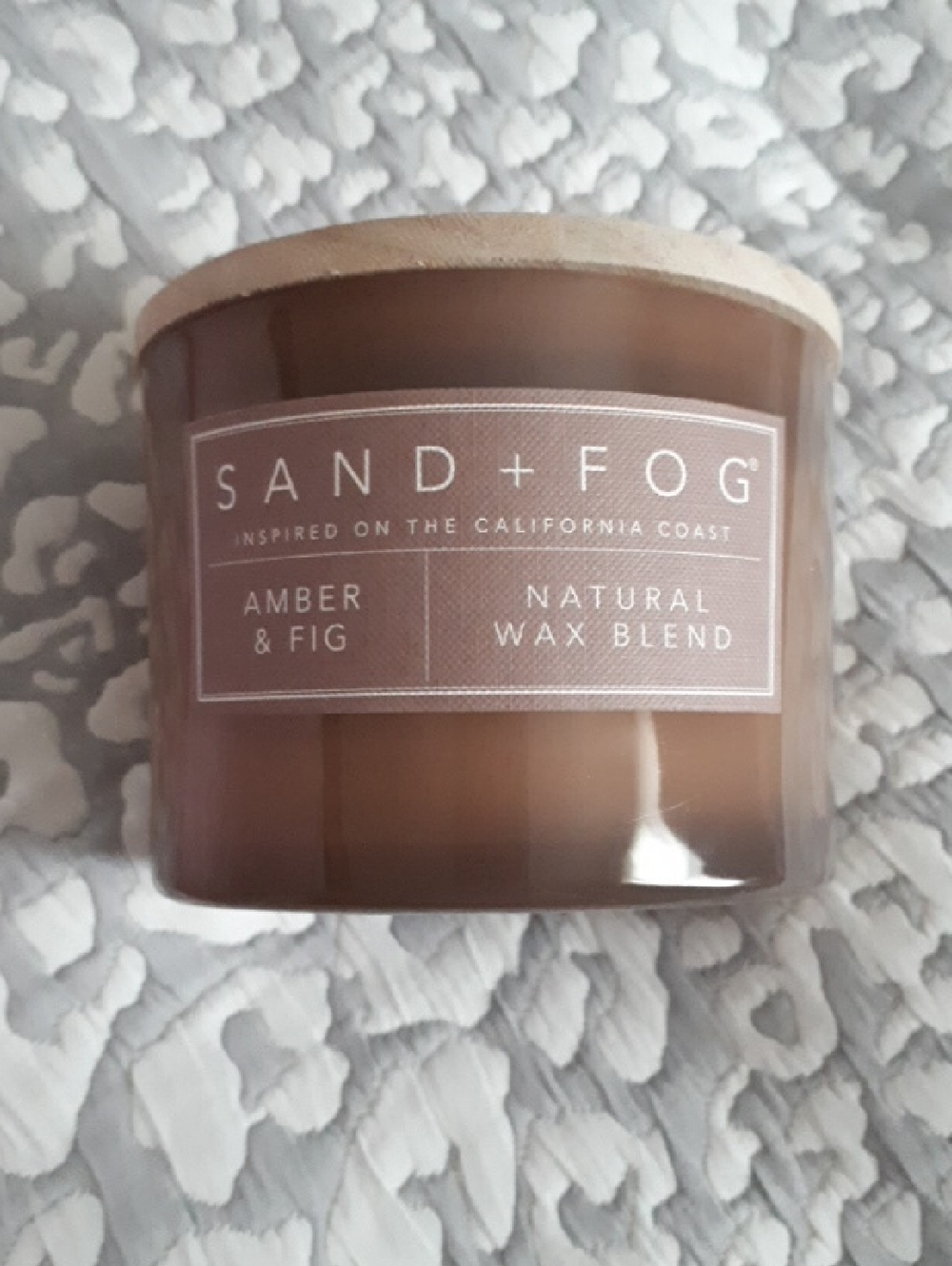 Sand+Fog Amber & Fig Candle - 12oz